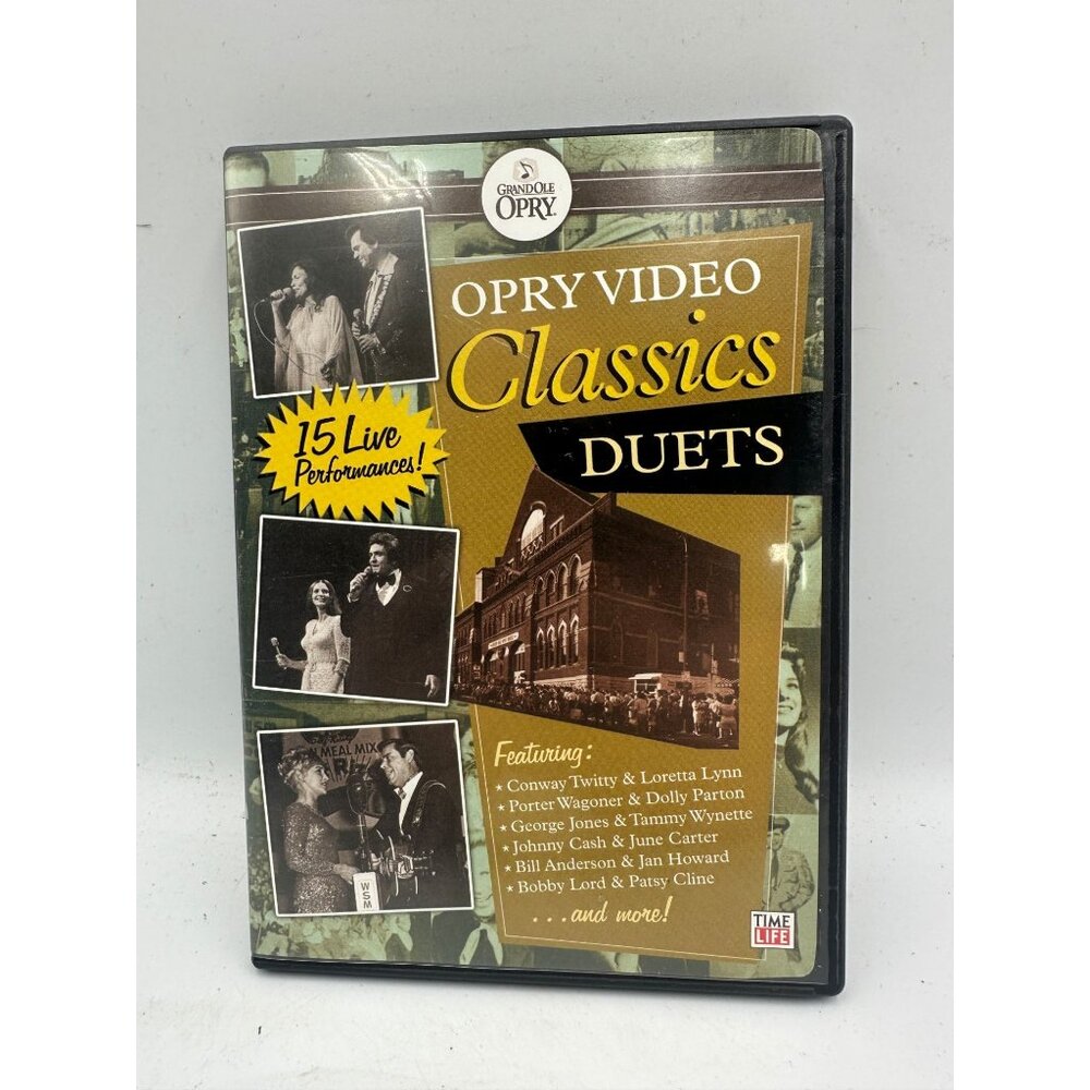 Opry Video Classics Duets Conway Twitty Loretta Lynn Time Life DVD Vintage Rare